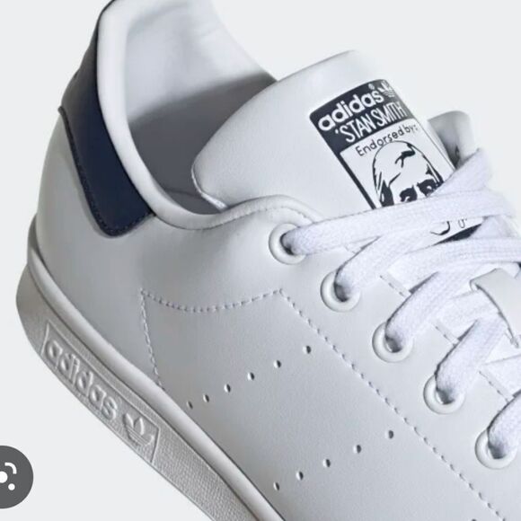 Adidas Originals Stan Smith \'\' White Black Skate Shoes M20325 (Size: US … main image 14